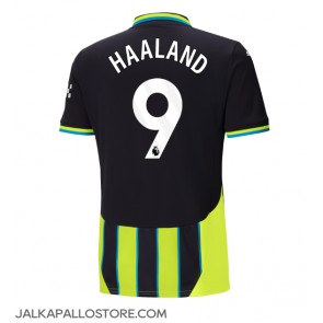 Manchester City Erling Haaland #9 Vieraspaita 2024-25 Lyhythihainen